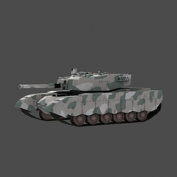 Olifant Mk1B Main Battle Tank - South Africa By Polysmith3d | 3DOcean